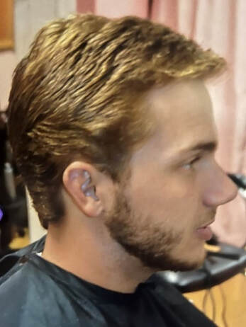 men's hair cut by mobile hairstylist toronto